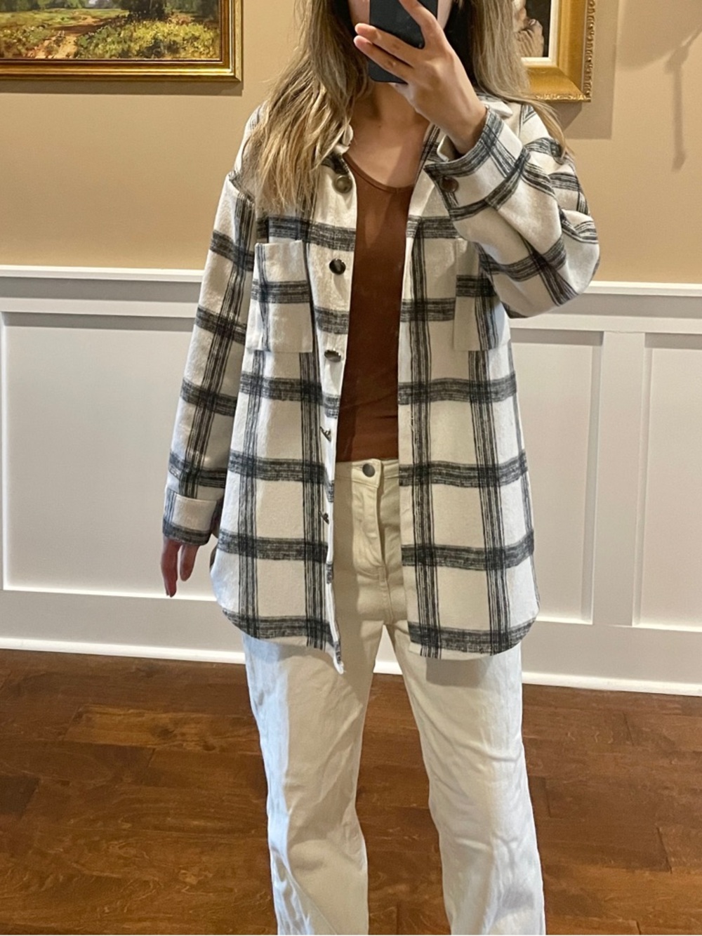 LIMITED TIME OFFER Plaid Checkered Shacket
